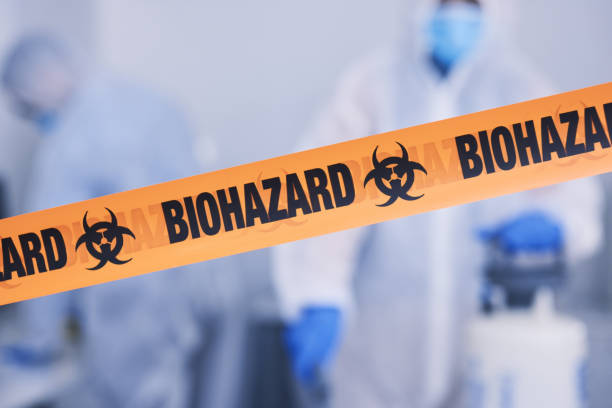 Professional Drug Lab Cleanup technician working in Harrisburg, NC